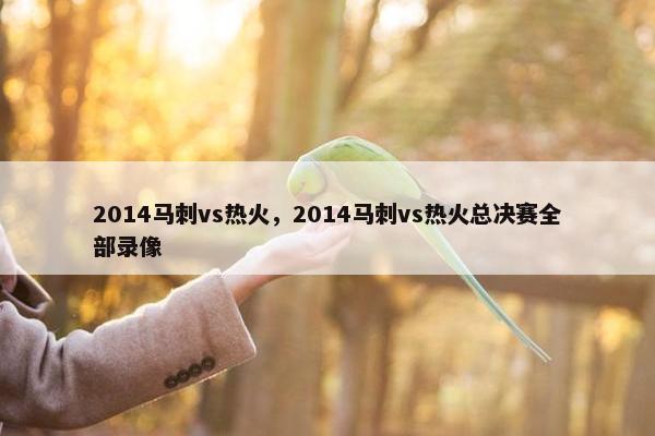 2014马刺vs热火，2014马刺vs热火总决赛全部录像