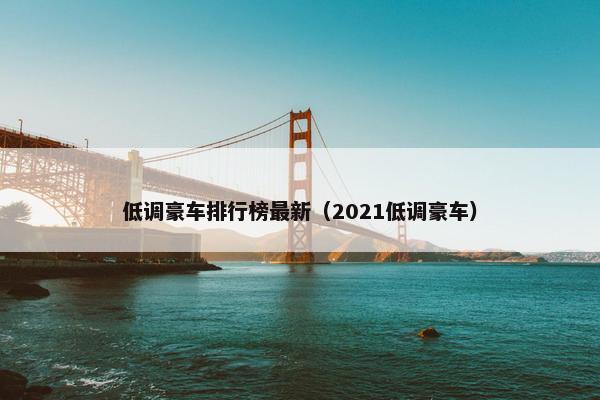 低调豪车排行榜最新（2021低调豪车）