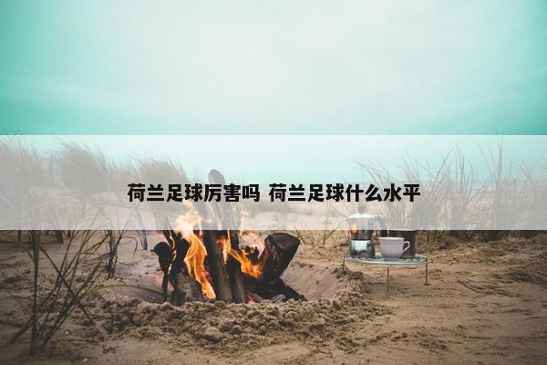 荷兰足球厉害吗 荷兰足球什么水平