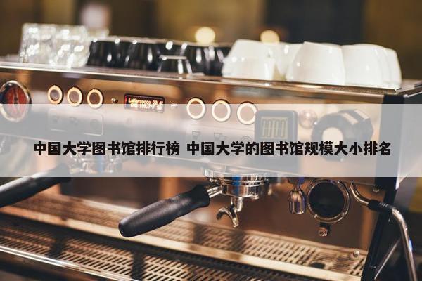 中国大学图书馆排行榜 中国大学的图书馆规模大小排名