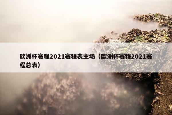 欧洲杯赛程2021赛程表主场（欧洲杯赛程2021赛程总表）