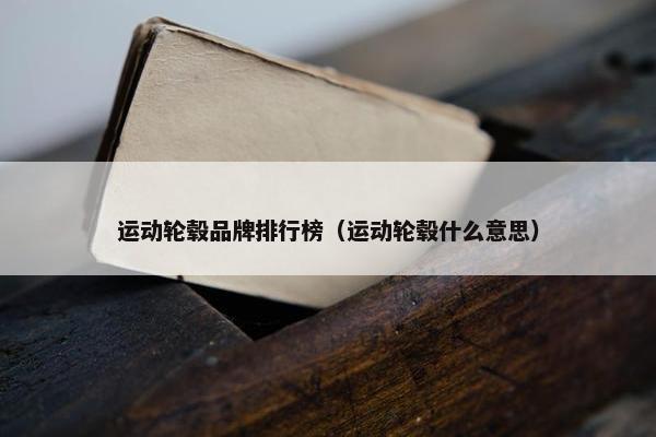 运动轮毂品牌排行榜（运动轮毂什么意思）