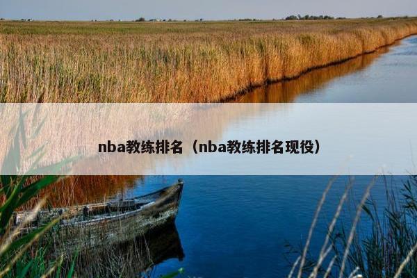 nba教练排名（nba教练排名现役）