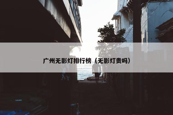 广州无影灯排行榜（无影灯贵吗）