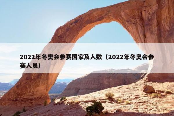 2022年冬奥会参赛国家及人数（2022年冬奥会参赛人员）