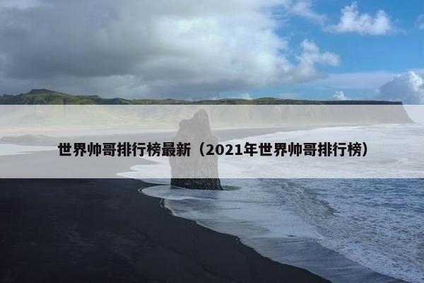 世界帅哥排行榜最新（2021年世界帅哥排行榜）