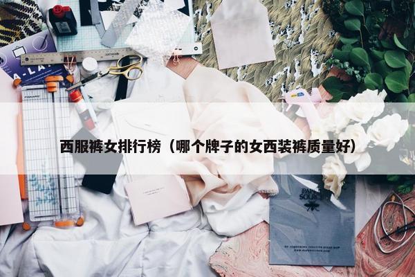 西服裤女排行榜（哪个牌子的女西装裤质量好）