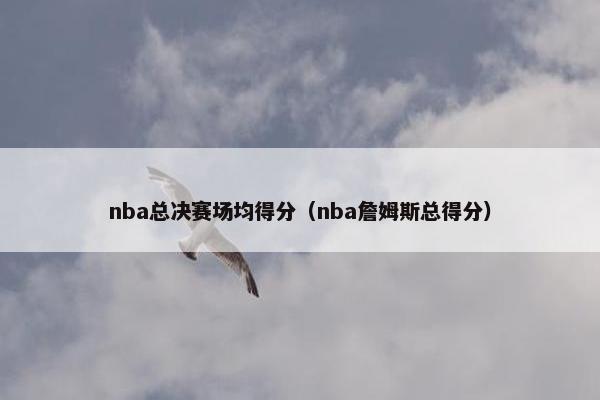 nba总决赛场均得分（nba詹姆斯总得分）