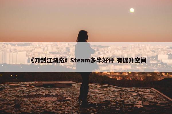 《刀剑江湖路》Steam多半好评 有提升空间