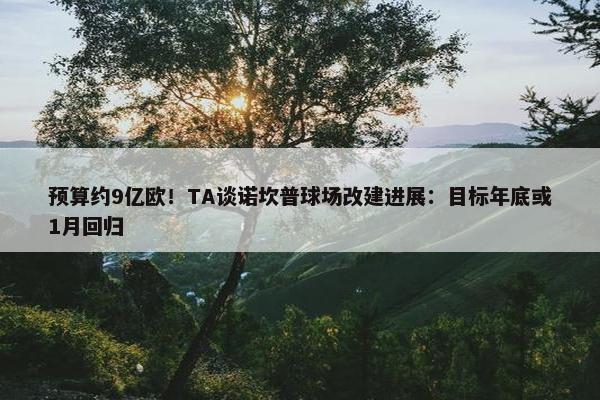 预算约9亿欧！TA谈诺坎普球场改建进展：目标年底或1月回归