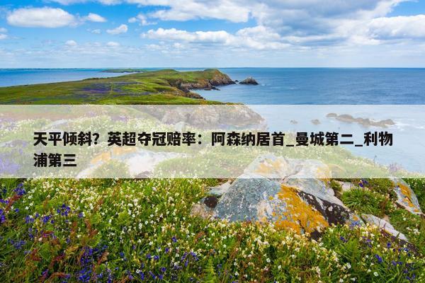 天平倾斜？英超夺冠赔率：阿森纳居首_曼城第二_利物浦第三