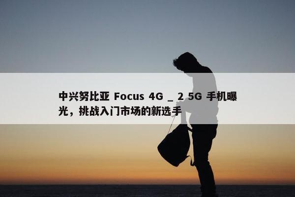 中兴努比亚 Focus 4G _ 2 5G 手机曝光，挑战入门市场的新选手