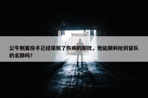 公牛侧翼投手已经摆脱了伤病的困扰，他能顺利抢到留队的名额吗？