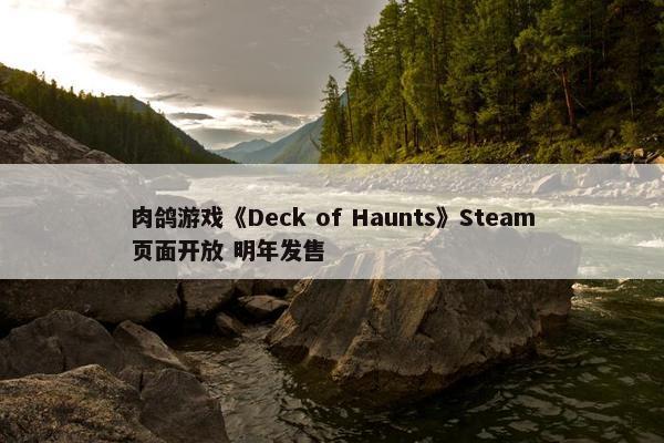 肉鸽游戏《Deck of Haunts》Steam页面开放 明年发售