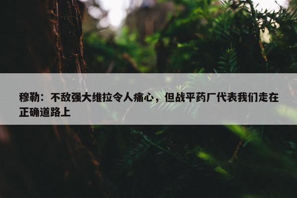 穆勒：不敌强大维拉令人痛心，但战平药厂代表我们走在正确道路上