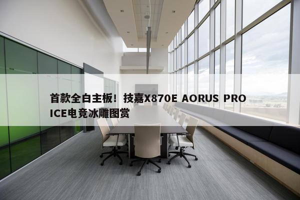 首款全白主板！技嘉X870E AORUS PRO ICE电竞冰雕图赏