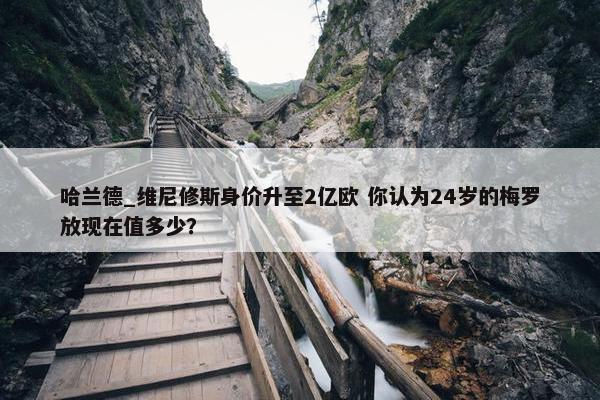 哈兰德_维尼修斯身价升至2亿欧 你认为24岁的梅罗放现在值多少？