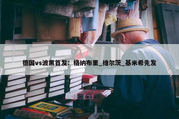 德国vs波黑首发：格纳布里_维尔茨_基米希先发