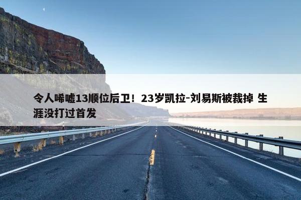 令人唏嘘13顺位后卫！23岁凯拉-刘易斯被裁掉 生涯没打过首发