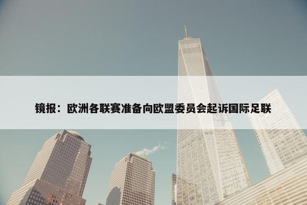 镜报：欧洲各联赛准备向欧盟委员会起诉国际足联