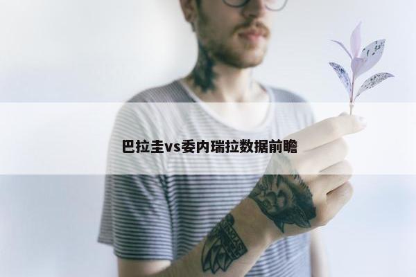 巴拉圭vs委内瑞拉数据前瞻