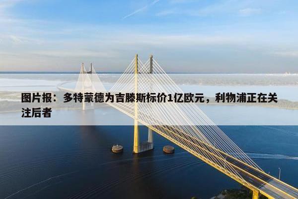 图片报：多特蒙德为吉滕斯标价1亿欧元，利物浦正在关注后者