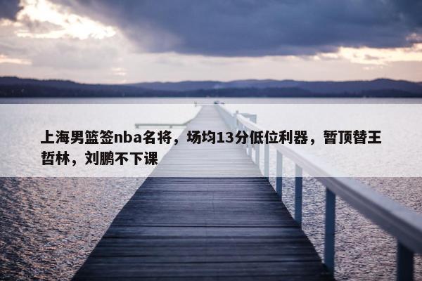 上海男篮签nba名将，场均13分低位利器，暂顶替王哲林，刘鹏不下课