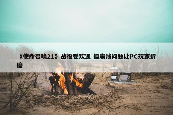 《使命召唤21》战役受欢迎 但崩溃问题让PC玩家折磨