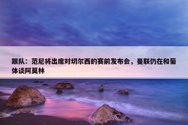 跟队：范尼将出席对切尔西的赛前发布会，曼联仍在和葡体谈阿莫林