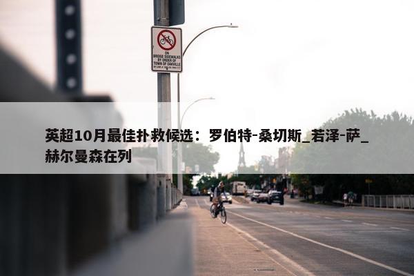 英超10月最佳扑救候选：罗伯特-桑切斯_若泽-萨_赫尔曼森在列