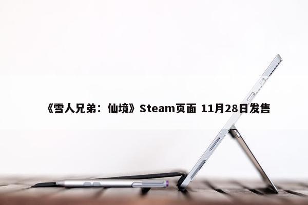 《雪人兄弟：仙境》Steam页面 11月28日发售