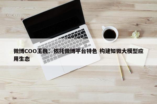 微博COO王巍：依托微博平台特色 构建知微大模型应用生态