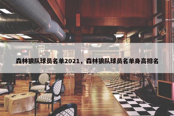 森林狼队球员名单2021，森林狼队球员名单身高排名