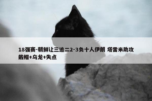 18强赛-朝鲜让三追二2-3负十人伊朗 塔雷米助攻戴帽+乌龙+失点