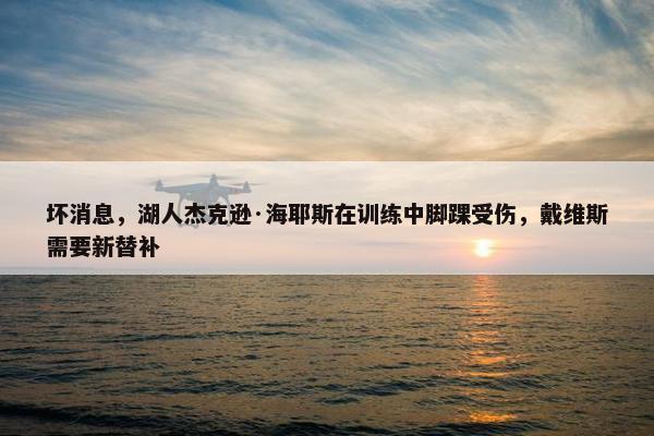 坏消息，湖人杰克逊·海耶斯在训练中脚踝受伤，戴维斯需要新替补