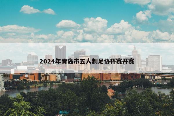 2024年青岛市五人制足协杯赛开赛