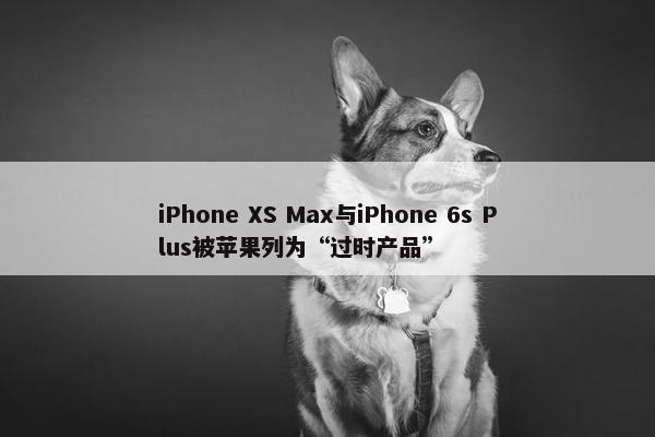 iPhone XS Max与iPhone 6s Plus被苹果列为“过时产品”