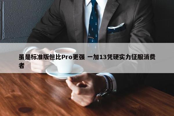 虽是标准版但比Pro更强 一加13凭硬实力征服消费者