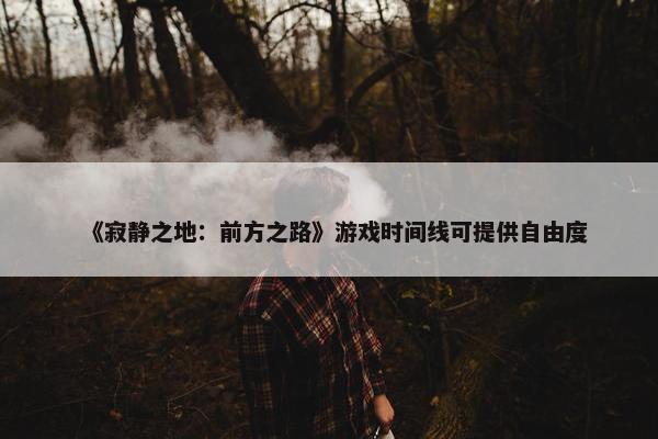 《寂静之地：前方之路》游戏时间线可提供自由度