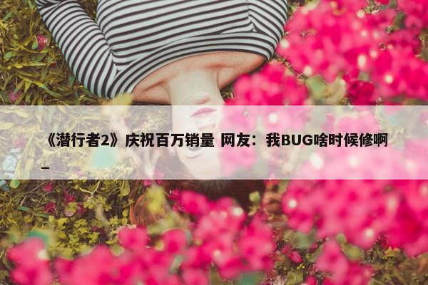 《潜行者2》庆祝百万销量 网友：我BUG啥时候修啊_