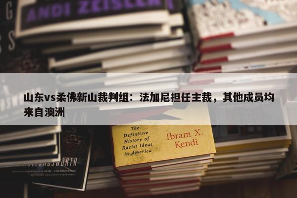 山东vs柔佛新山裁判组：法加尼担任主裁，其他成员均来自澳洲